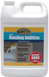Damtite 05370 Bonding Additive, Liquid, White, 1 gal Bottle 