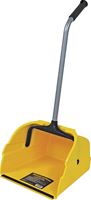 Simple Spaces Dustpan, 12 In W, Polypropylene Plastic, Metal Handle With Plastic Grip, For Use With Broom 