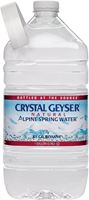 Crystal Geyser Alpine Spring 12514-2 Water Jug, 1 gal 