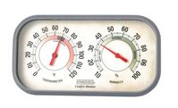 Taylor 5506 Monitor Thermometer and Humidity Reader, 0 to 120 deg F, 10 to 100 % Humidity Range 