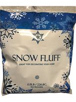 Santas Forest 81450 Christmas Specialty Decoration, Snow Fluff, Polyester, White 12 Pack 