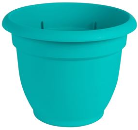 Bloem Ariana AP1027 Self-Watering Planter, 2 gal Capacity, Round, Plastic, Calypso
