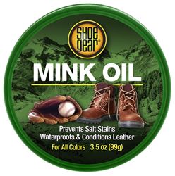 Shoe Gear 1N4418-3 Mink Oil, 3.5 oz, Pack of 2 