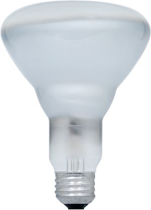Sylvania 15234 Incandescent Lamp, 65 W, BR30 Lamp, Medium Lamp Base, 600 Lumens, 2850 K Color Temp, 2000 hr Average Life