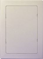 Oatey 34055 Access Panel, 9 in H x 6 in W, High Impact ABS, White 