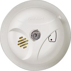 First Alert SA304CN3 Smoke Alarm with Escape Light, 9 V, Ionization Sensor, 85 dB, Alarm: Audible, White 