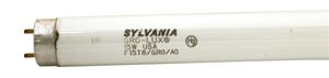 Sylvania 21657 Fluorescent Bulb, 15 W, T8 Lamp, Medium Lamp Base, 325 Lumens, 7500 hr Average Life, Pack of 6