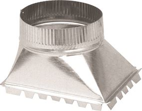 Imperial GV0959-C Duct Take-Off, 6 in Duct, 30 ga Gauge, Steel