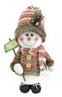 Santas Forest 49401 Snowman Ornament, Assorted 4 Pack 