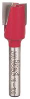 Freud 16-100 Mortising Router Bit, 1/2 in Dia x 2 in OAL, Perma-Shield Coated 