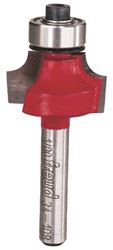 Freud 34-108 Round over Router Bit, 7/8 in Dia x 2-3/16 in OAL, Perma-Shield Coated 