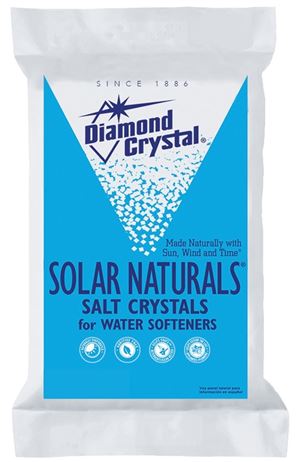 Cargill Diamond Crystal Solar Naturals 100012455 Salt Crystals, 50 lb Bag, Crystalline Solid, Halogen