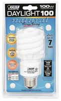 Ecobulb BPESL23TM/D Non-Dimmable Compact Fluorescent Lamp, 23 W, 120 V, Twist, Medium Screw , 