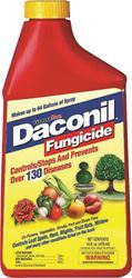 Daconil 100526103 Fungicide, Liquid, Odorless, 16 oz Bottle 6 Pack 