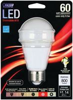 Feit Electric BPAG800DM/LED Dimmable LED Lamp, 9.5 W, 120 V, Arbitrary, Medium Screw (E26) 