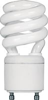 Ecobulb BPESL13T/GU24 Compact Fluorescent Lamp, 13 W, 120 V, Twist, GU24, 10000 hr 