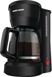 Black & Decker DCM600B Coffee Maker, 120 V, 650 W, Plastic 