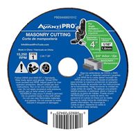 Avanti Pro PBD040063101C Type 1 Flat Cut-Off Disc, 4 in Dia, 5/8 in, Silicone Carbide Grain 