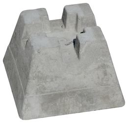 Handi-Block HBLK Concrete Deck Pier, 11.5 in L X 11.5 in W X 8.5 H (Each) 