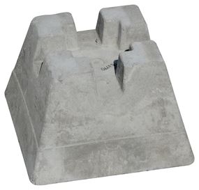 Handi-Block HBLK Concrete Deck Pier, 11.5 in L X 11.5 in W X 8.5 H (Each)