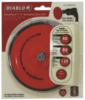 Diablo DCD050KITD01G Premium Sanding Disc Kit, Stickfast (PSA) Backing 
