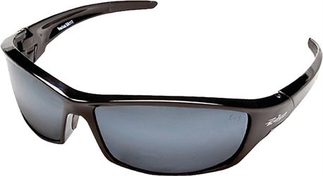 Edge Reclus SR117 Non-Polarized Unisex Safety Glasses, Silver Mirror Scratch Resistant Lens 