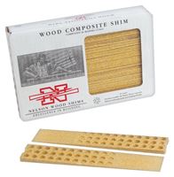 Nelson WC8/32/15/50 Composite Shim, 7-1/2 in L x 1-1/2 in W, Wood 