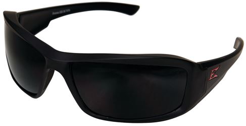 Edge Brazeau TXB236 Polarized Safety Glasses, Smoke Scratch Resistant Polycarbonate Lens 