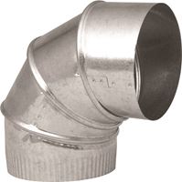 Imperial GV0281-C Adjustable Stove Pipe Elbow, 90 deg, 3 in 