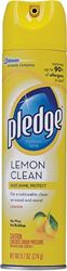 Pledge 72372 Furniture Cleaner, 9.7 oz, Lemon 