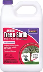 Bonide Annual 611 Concentrated Tree and Shrub Insect Control, 1 gal, Opaque/Tan, Liquid 