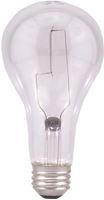Sylvania 15476 Incandescent Lamp, 200 W, A21 Lamp, Medium Lamp Base, 3880 Lumens, 2850 K Color Temp, 750 hr Average Life 
