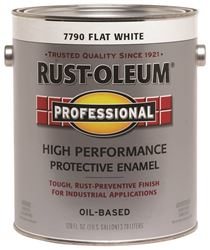 Rustoleum 7790402 High Performance Oil Based Rust Preventive Protective Enamel Paint, White 