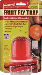 Rescue Non-Toxic Fruit Fly Trap, 2 in L x 2 in W x 2-1/2 in H 