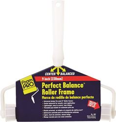 FoamPRO Perfect Balance Roller Frame, 9 in, Threaded Grip Handle 