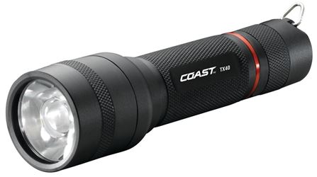 Coast TX40 Flashlight, 1.5 V, LED 