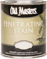 Old Masters 41416 Traditional Penetrating Stain, 0.5 pt Can, 500 sq-ft/gal, 414 Pickling White 