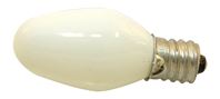 Sylvania 13553 Incandescent Lamp, 4 W, Candelabra E12 Lamp Base, 2850 K Color Temp, 3000 hr Average Life 