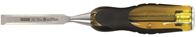 FatMax Thru-Tang 16-975 Short Blade Wood Chisel With Large Steel Striking Cap, 1/2 in Tip 