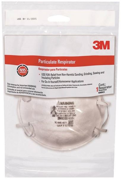 3m 8661pc1-a home dust mask