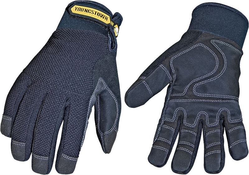 Youngstown Glove 11-3460-60-XL Waterproof Winter XT 200 Gram Thinsulate Waterproof Glove Gray and Black X-Large