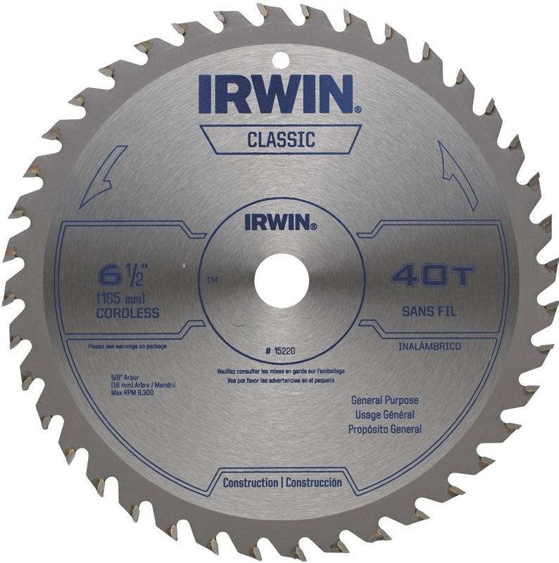 DW9153 6-1//2/" 90 Teeth Dewalt Vinyl//Paneling Steel Circular Saw Blade