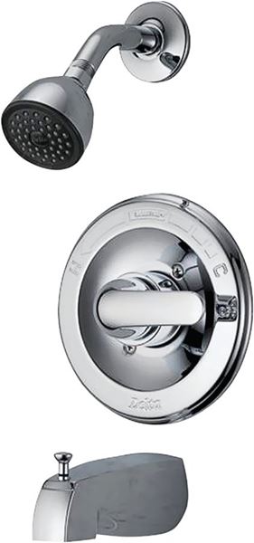 Delta Monitor Tub Shower Faucet 5 In Lever Handle Vorg8754129