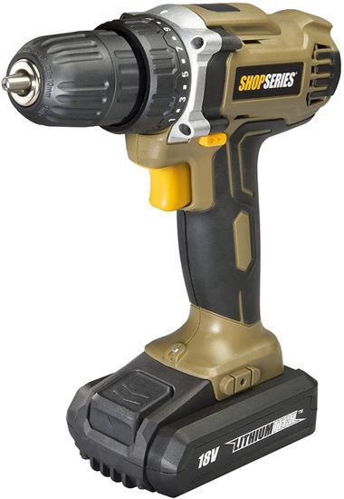 Rockwell Shop Series SS2811 Compact Drill Kit, Battery Included, 18 V, 1.3  Ah, 3/8 in Chuck, Keyless Chuck #VORG4413357, SS2811