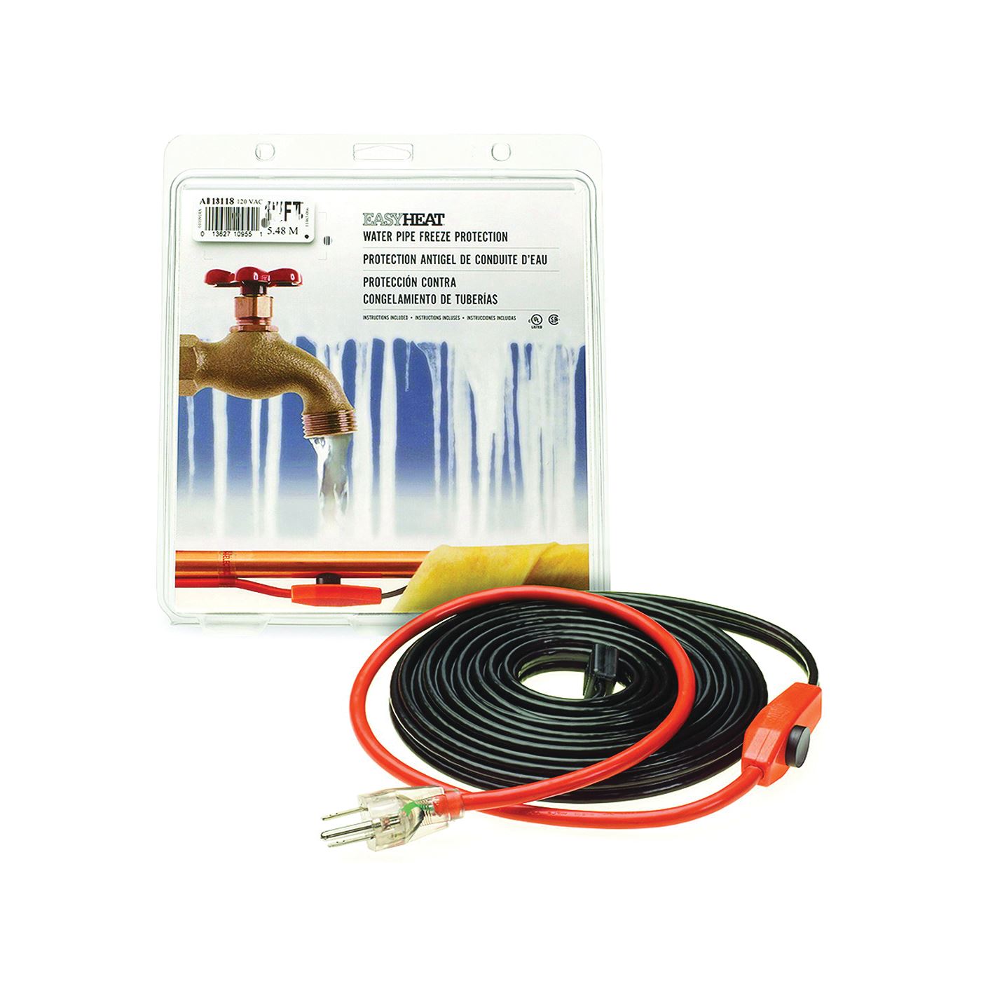 Easy Heat  AHB  40 ft L Heating Cable  For Water Pipe Heating Cable 