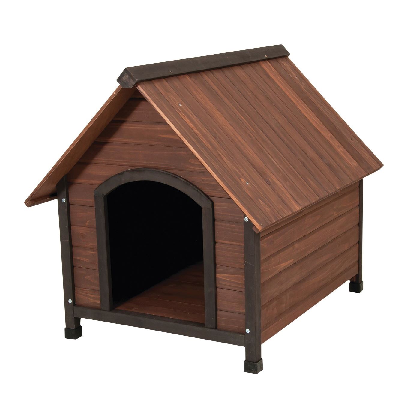 Taupe Top Petmate 25944 Indigo Dog House with Microban Extra Large Black Bottom 