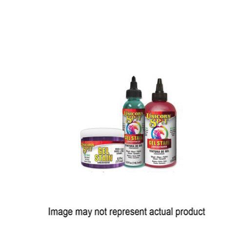 ECLECTIC UNICORN SPIT 5772002 Gel Stain and Glaze, Molly Red Pepper, 6  fl-oz, Jar #VORG7383391, 5772002