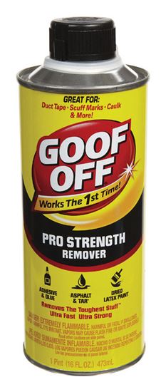 Goof Off Pro Strength Remover 1 pt. #VSHE1399518, 30653