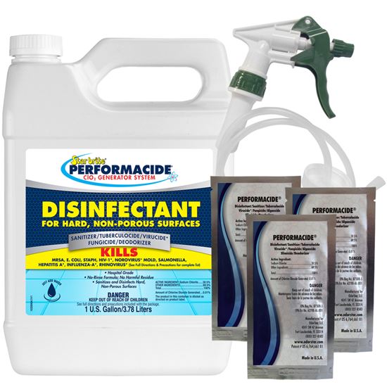Star Brite Performacide No Scent Disinfectant Kit 1 gal 1 pk - VSHE1624659