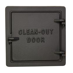 US STOVE COD8 Chimney Clean-Out Door, 8 in OAW, Cast Iron 